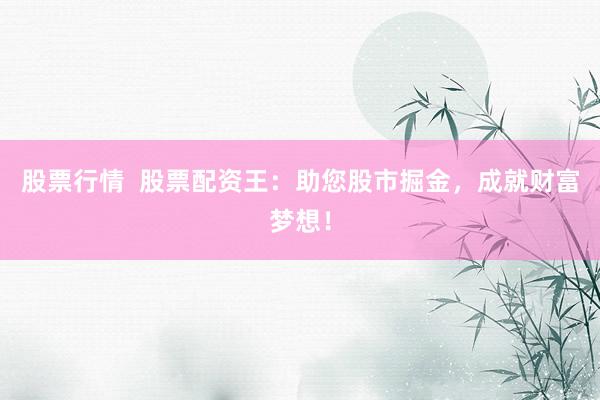 股票行情  股票配资王：助您股市掘金，成就财富梦想！